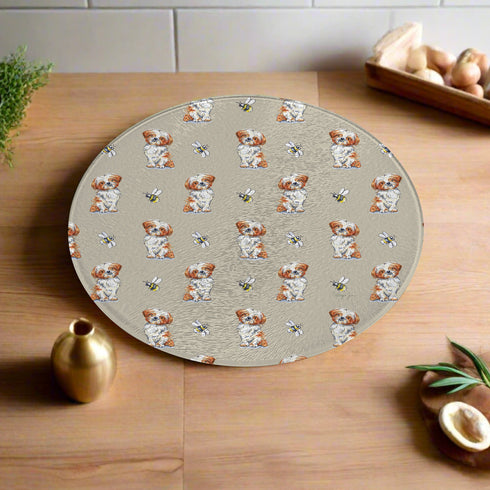 Shih Tzu Pattern Trivet